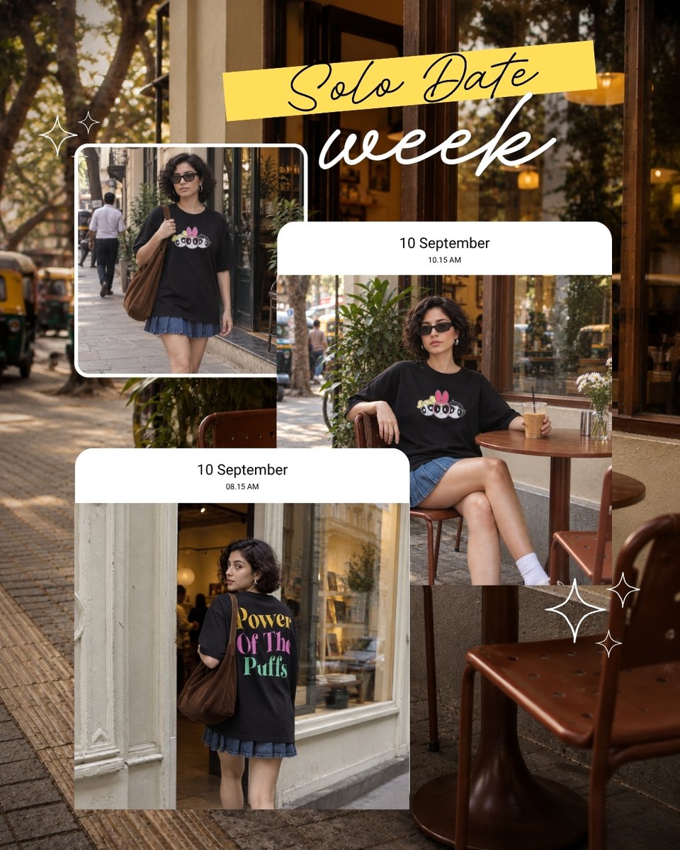 Statement graphic tee street style oversized fit