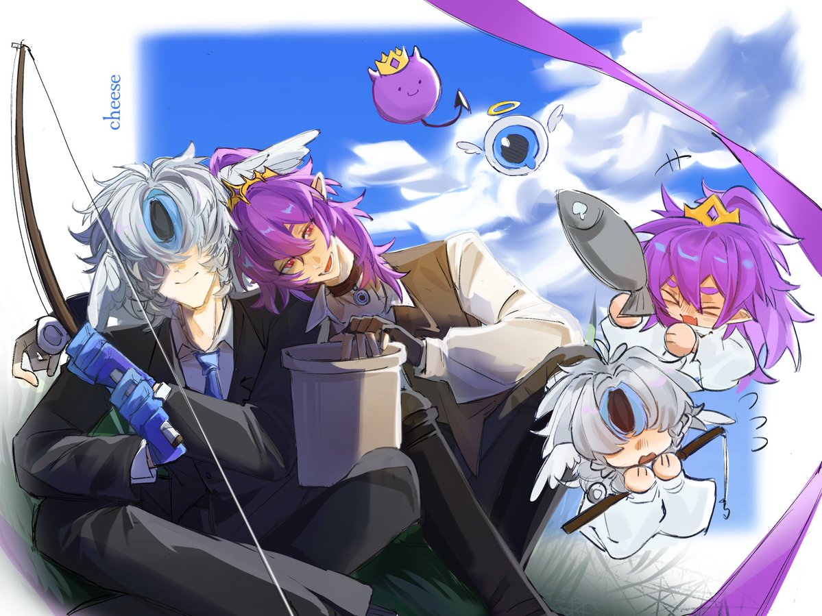 Muli1129's tweet photo. 一起去钓鱼吧 #wemmbu #eggchan #taxduo #mcyt https://t.co/JPESGZAtEB