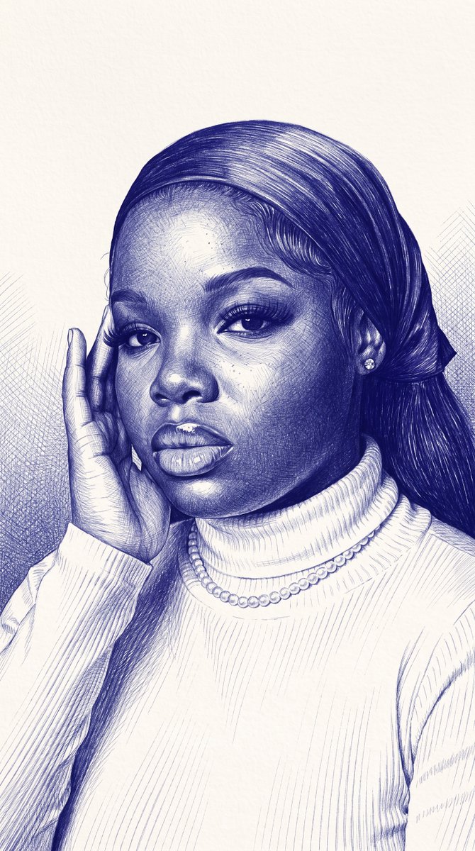 FaithUyah's tweet photo. You’d think it was a photo at first glance. 👀✍️ Turning a portrait into gallery-style hand-drawn art while keeping the identity intact. Would you frame yours?
#highlighteveryone #Bbnaija https://t.co/8E3X3xpeVz