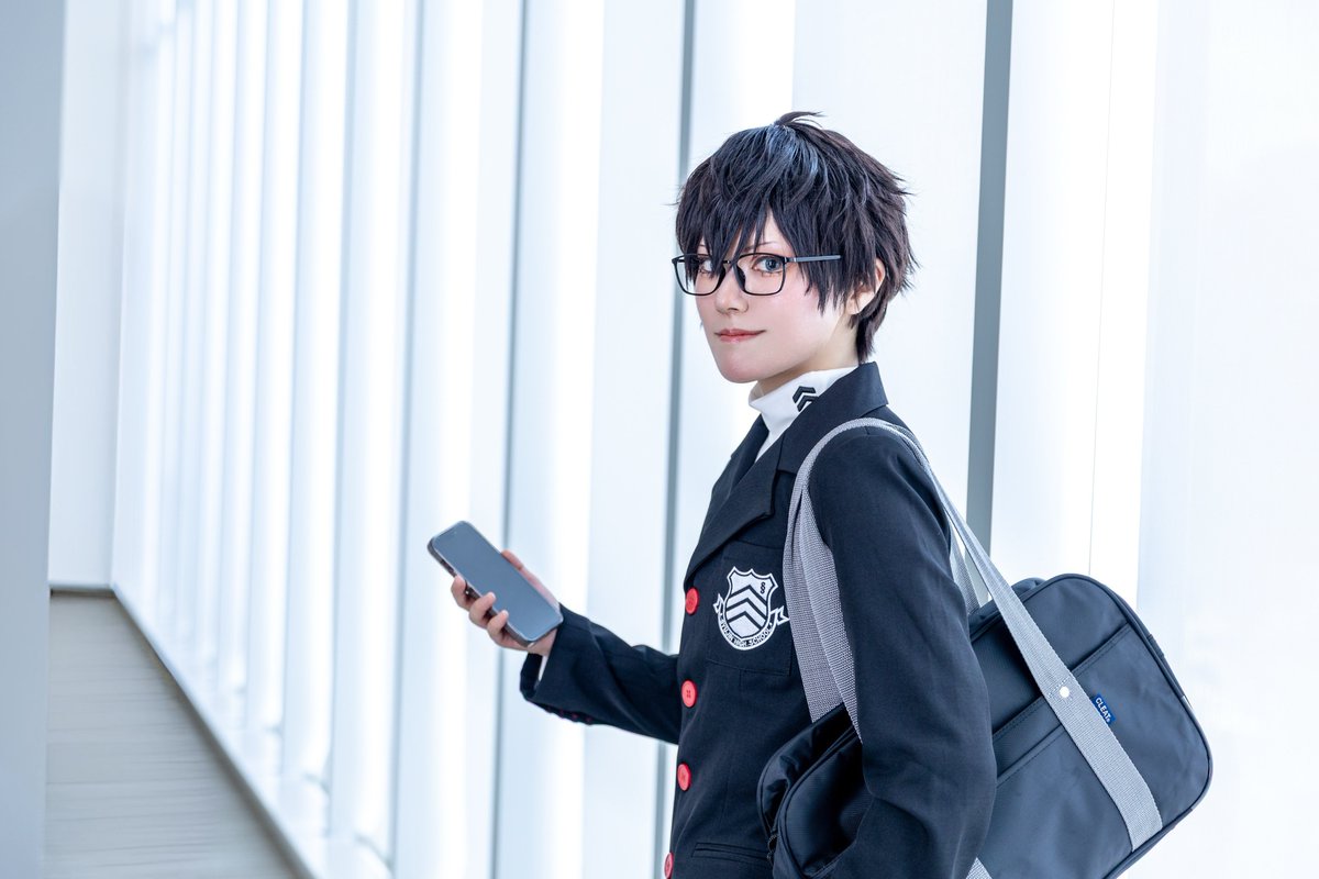 sijimi_syo's tweet photo. Cosplay*ペルソナ5/主人公 雨宮蓮

📸@nyamo_kig 
#シンサツコス4 https://t.co/0eh8VSXLHz