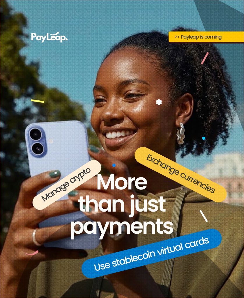 paybyleap's tweet photo. The future of finance isn't just about payments. It's about total control. 🚀

PayLeap is coming. Get ready to experience finance

#PayLeap #Fintech #Crypto https://t.co/qJt6JO6nRw