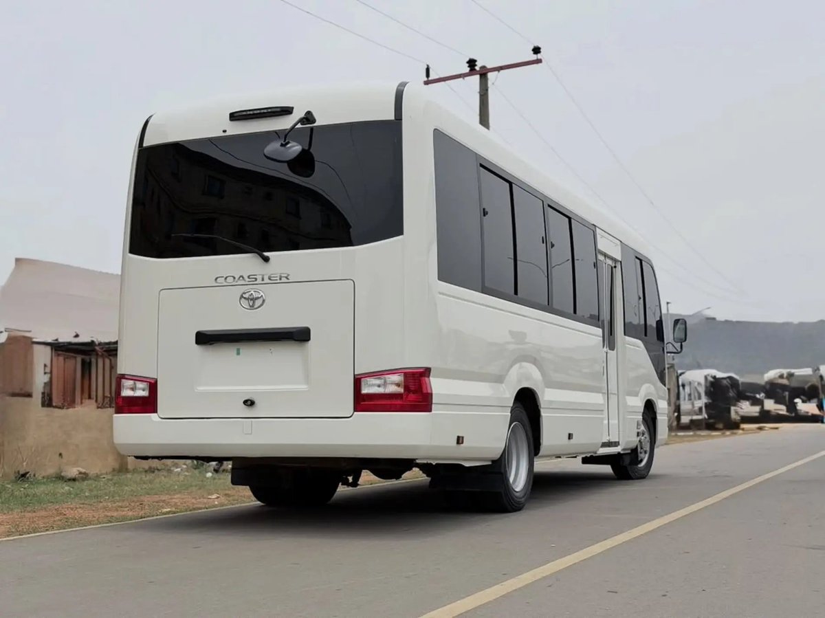SundayJasp71945's tweet photo. Brand New Bulletproof 2025 Toyota Coaster Bus (VIP).

Price: 480 Million Naira 
Location: Central Area, Abuja.

WhatsApp/Call: 07079630275

Doorstep Delivery Nationwide.

Call Me Now✅

#forsale #abuja #abuja #lagos #love #viral #anambra #availablenow #owerri #imo #jesus https://t.co/dEWqcOO5qj