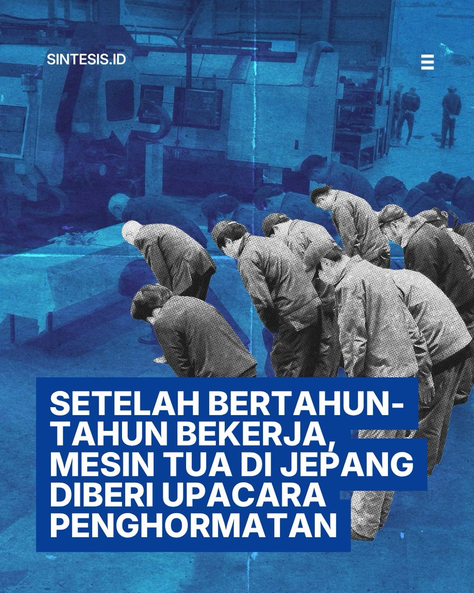 EuniceKuilan's tweet photo. Dua buah mesin tua akhirnya “pensiun” setelah puluhan tahun nemenin para pekerja di sebuah pabrik di Jepang. 🥹 Satu mesin udah bekerja sekitar 30 tahun, sementara satunya lagi 37 tahun. Sebelum dikeluarin dari pabrik, kedua mesin ini bahkan https://t.co/NRWiAZnmGT