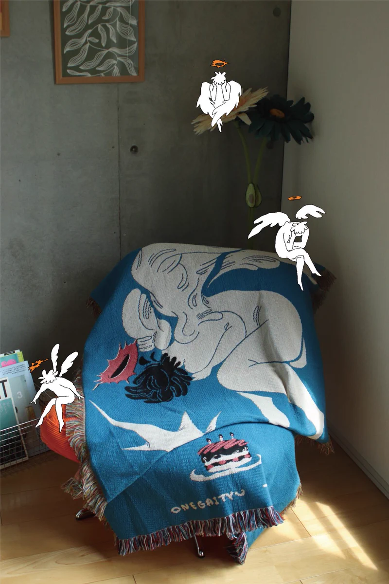 ずっと真夜中でいいのに。 ジャガードブランケット HOHOEMI on X: 