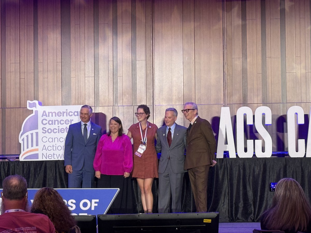 ACSCANIowa's tweet photo. 🎉 Congratulations to #Iowa ACT Lead, Clara Cirks for being named one of just 4 @ACSCAN ACT Leads of the Year nationwide! Thank you for your incredible leadership, dedication to advocacy, and commitment to improving the lives of those impacted by cancer. #ACSCAN #CancerLobbyDay https://t.co/pZcGSXv9io
