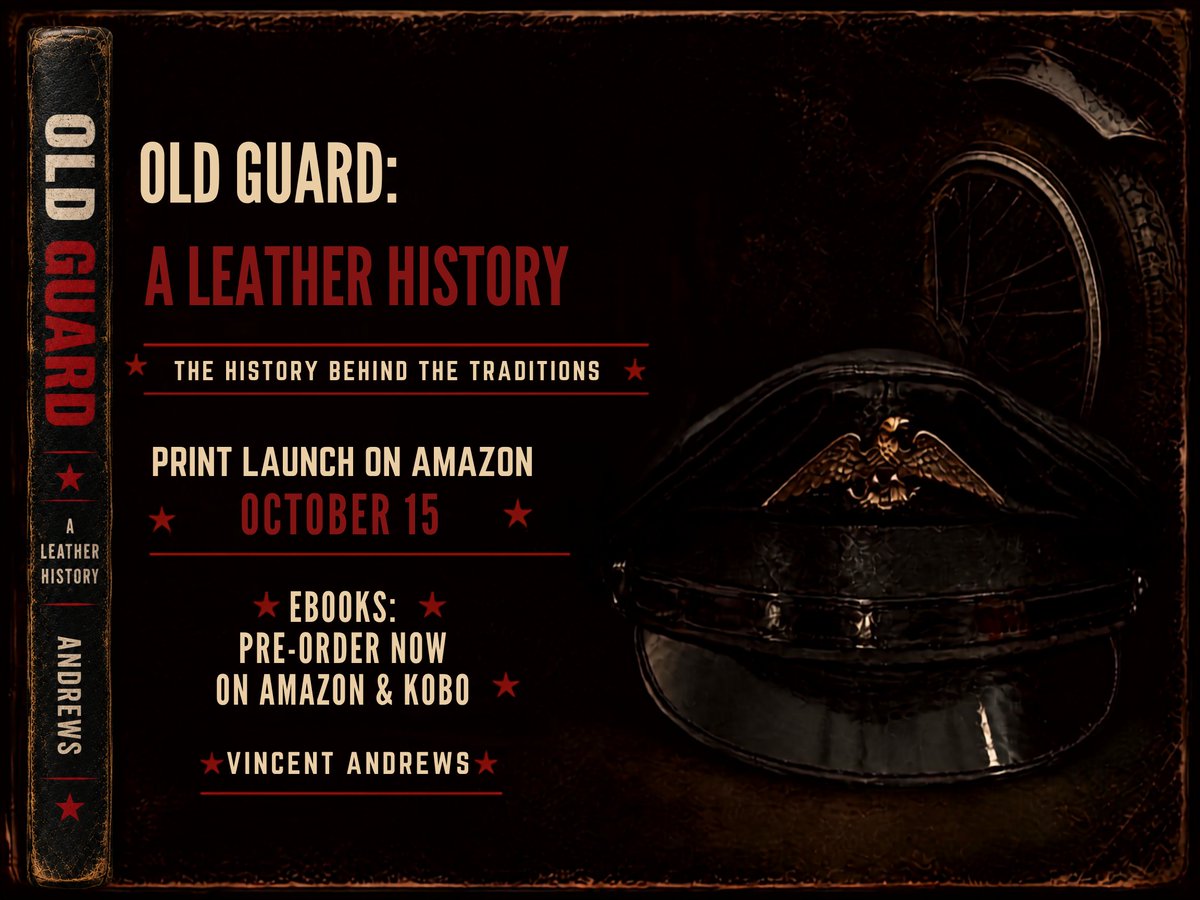 AdynatonPublish's tweet photo. Why write a book about the “Old Guard”?

The term has become so familiar in Leather culture that it carries generations of stories, practices, and assumptions about where our history came from.
I wanted to explore that history through the surviving record. 
ISBN 978-1-955748-36-0 https://t.co/HwaR23fkJW