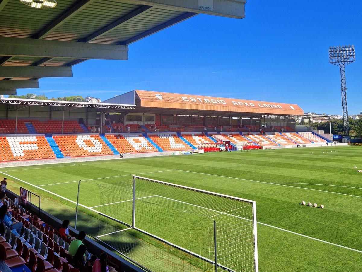 Roylovesfooty's tweet photo. A stoppage-time goal sealed victory for @CDeportivoLugo, sending @CDCORIA back to Extremadura empty-handed.

🗓️ 13/9/26
⚽️ CD Lugo 1️⃣🆚0️⃣ CD Coria
🏟️ Estadio Anxo Carro
🇪🇸 Lugo
🎟 €15
🏆 @Primera_RFEF group 1

#Groundhopping #Groundhopper #Terraceedition #DDFM #PrimeraFederación https://t.co/i7sBiypHq4