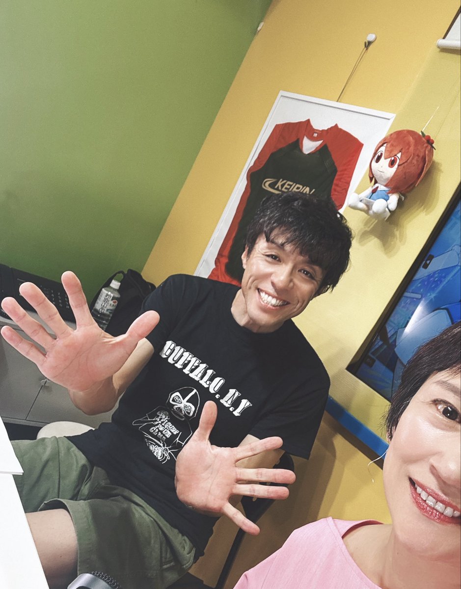 wakokudo's tweet photo. 今日は善裕さんと💪
裏】もりんちゃんねる　青森ミッドナイト競輪１日目　ＦⅡ　前検日コメントならウィンチケット杯　2026.09.14 https://t.co/61pV41DrNU @YouTubeより https://t.co/ASY3J5vztu