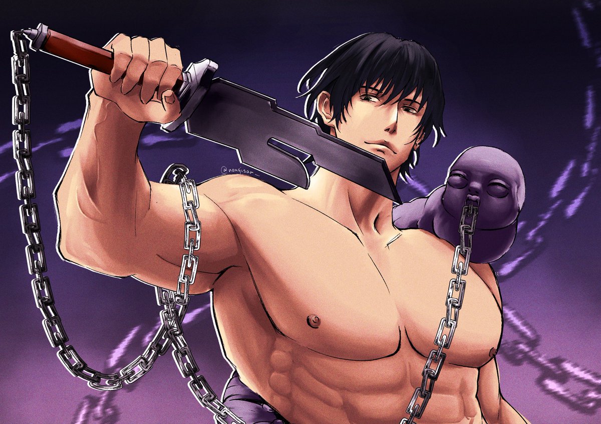 naagisam_'s tweet photo. that one toji figurine study #jjk #呪術廻戦 https://t.co/Zsq4GM3ekQ