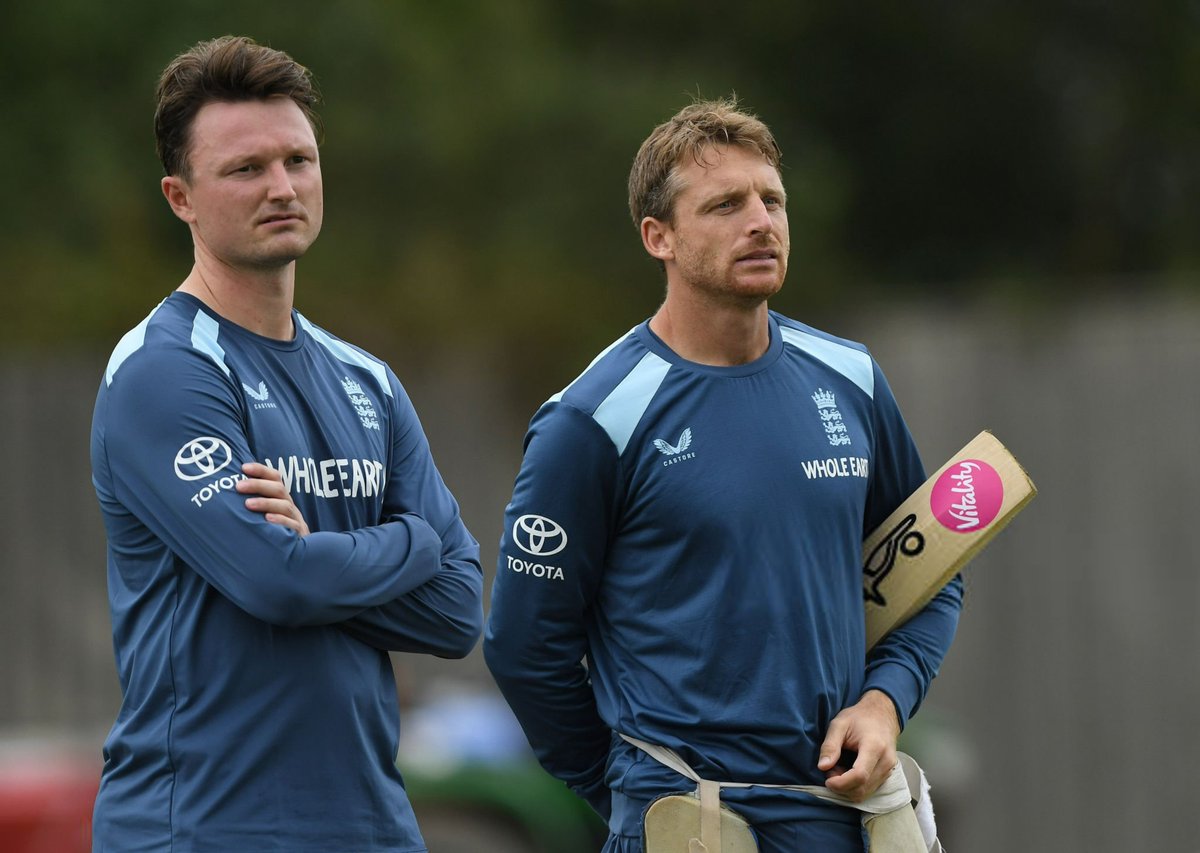 Cricketracker's tweet photo. 🚨BREAKING🚨: Aneurin Donald is all set for his England debut, with the opener named to partner Jos Buttler at the top in the first T20I against Sri Lanka.

#ENGvsSL https://t.co/gzwBg7Kg1h