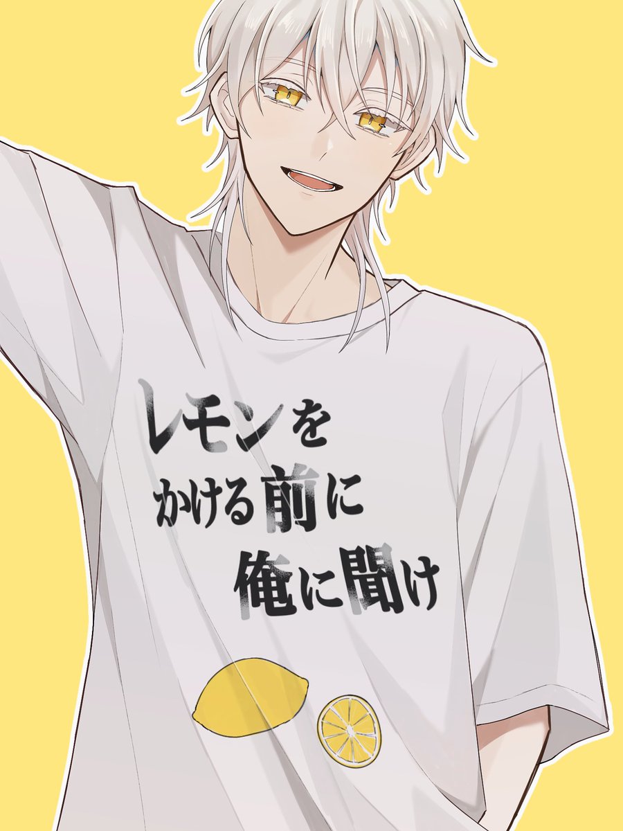 pipiyopi_0111's tweet photo. #鶴丸変な文字Tシャツコレクション2026SUMMER

からあげの日の鶴丸 https://t.co/sDpRrQrHG9