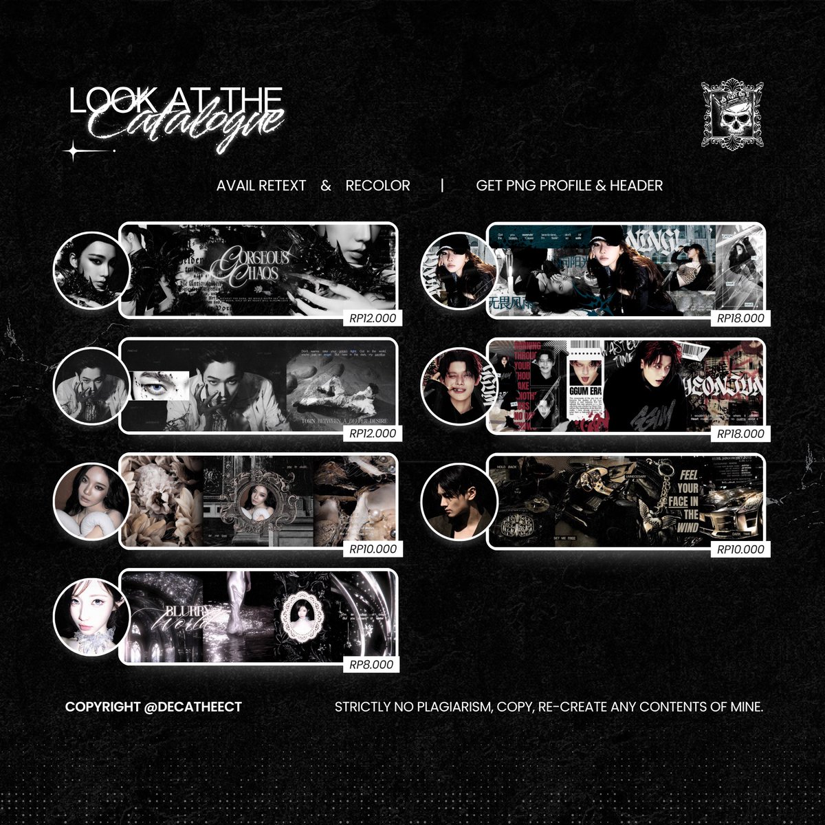 decatheect's tweet photo. RT or repost are highly appreciated.

Greetings, Aiden’s here. Izin ospek rombongan untuk set up BA layout @decatheect dan 7 layout yang akan menjadi katalog baru saya. Jika ada kesamaan atau lainnya, kalian bisa tegur di reply atau via DM, ya. Thank you! 

#bealanja https://t.co/CNb6fyPcwe