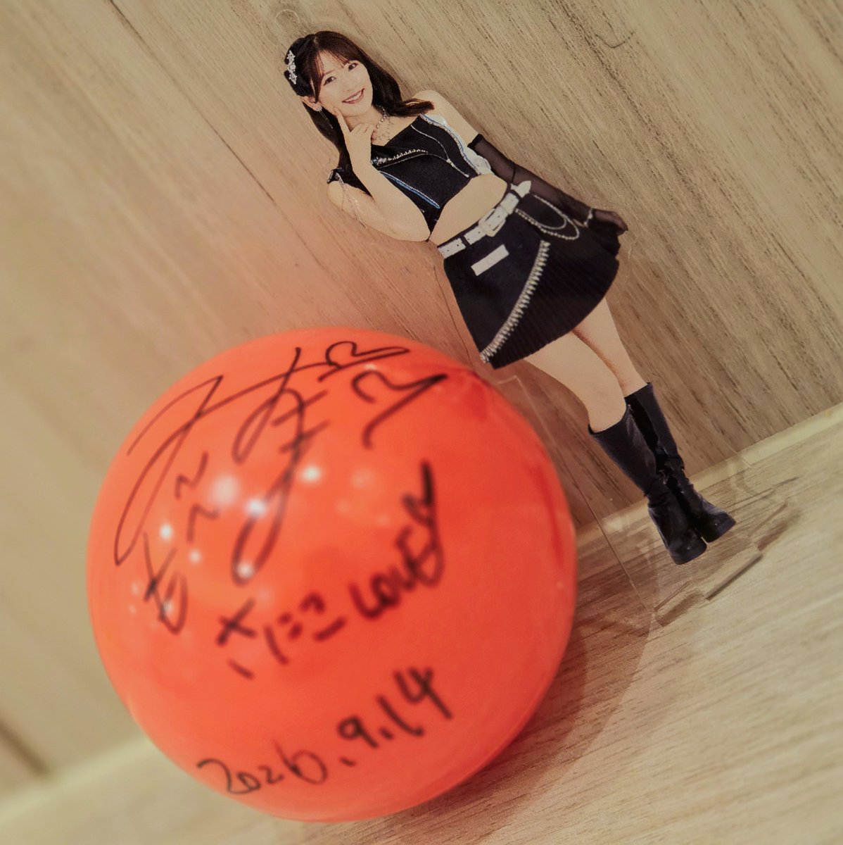 ichiro_2525's tweet photo. さにこ会、めちゃくちゃ元気をもらった！
小野さん、サインボールありがとうございました

#さにこ会 #小野瑞歩 #つばきファクトリー https://t.co/4OHotMlMYi