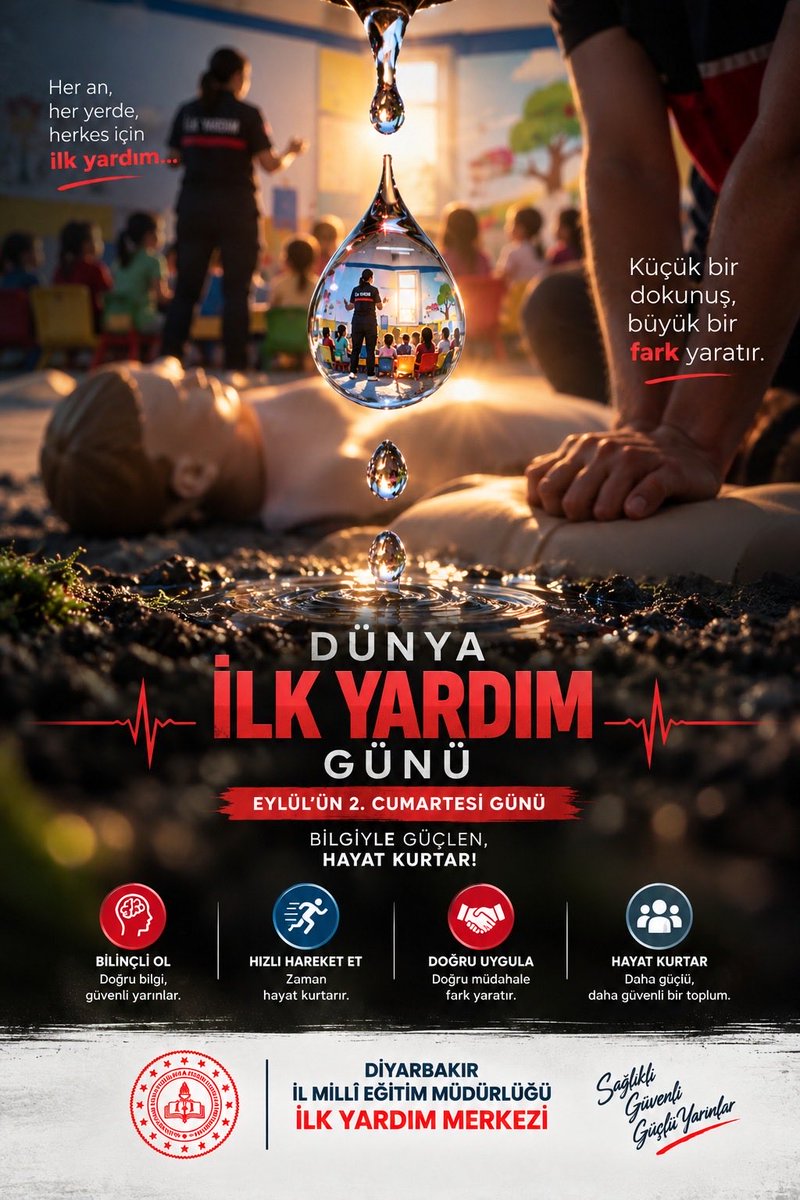 ilkyardim21's tweet photo. #DünyaİlkYardımGünü #İlkYardım #HayatKurtar
@tcmeb
@Yusuf_Tekin 
@omurfatih
@ozkan_meb
@cemalunal_
@sadoglu_salih
@berhuni47
@MustafaKndrn21 https://t.co/WI0OWa5ux3