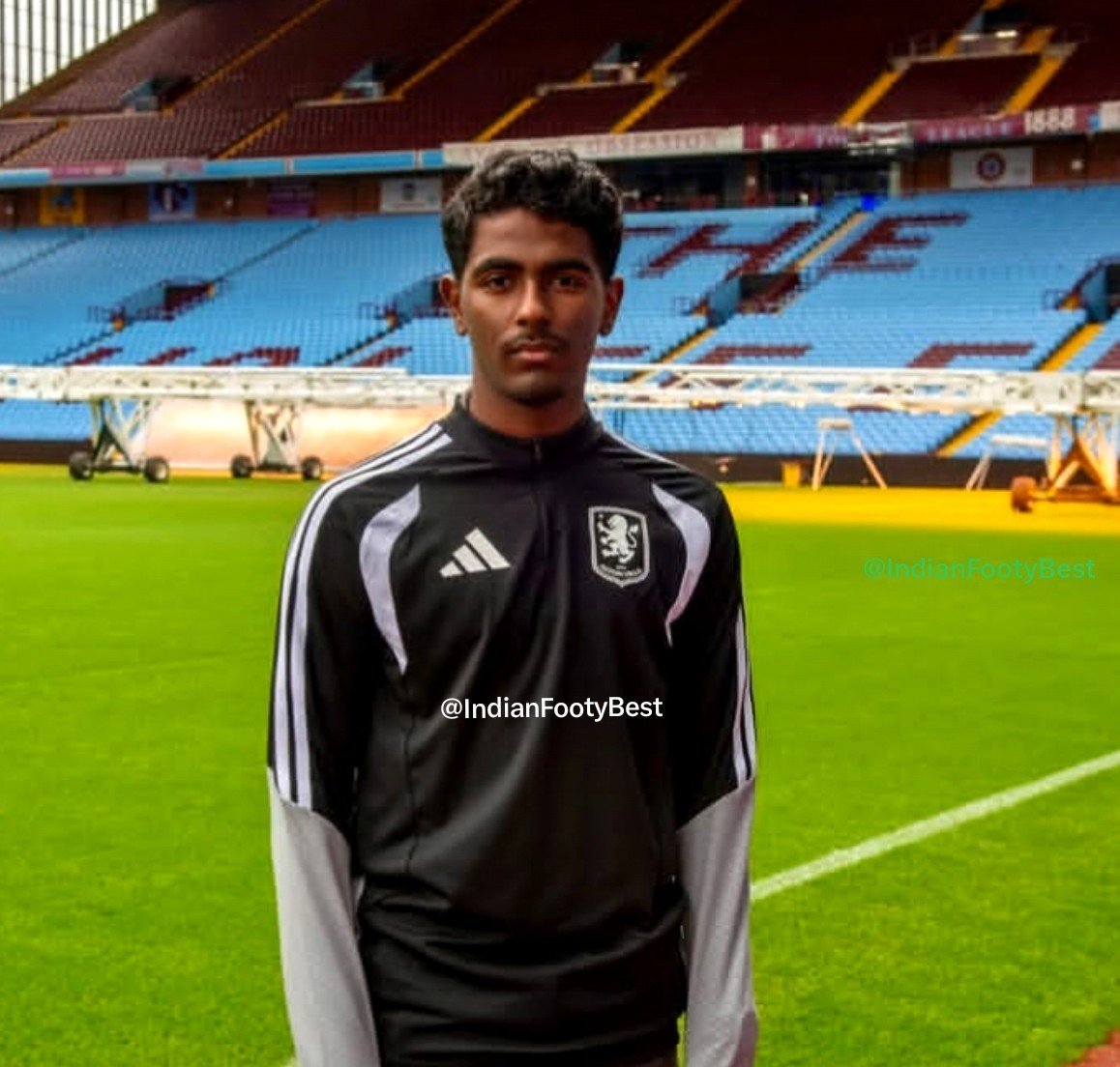 IndianFootyBest's tweet photo. 🚨 | BREAKING: India's Adhiesh Vinod has been signed by @premierleague giants Aston Villa 🏴󠁧󠁢󠁥󠁮󠁧󠁿 ✅

The 16-year-old Goalkeeper from Chennai passed a trial to be inducted into AVFC Foundation Program, offering a possible pathway to the Elite Academy!

HUGE NEWS #IndianFootball 🇮🇳 👏 https://t.co/XOu0Tmcqpx