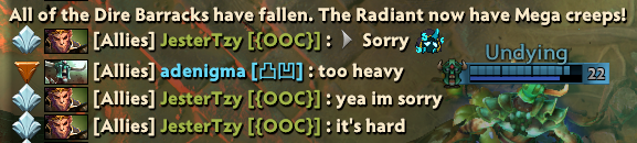 AzrielArriadi's tweet photo. Hello @valvesoftware I'm baffled here, I didn't chat toxic things nor blame  nor use harsh language at all this game, all I did was say sorry and say I played bad (cause gameplay wise, I did feed)

But why did these chat messages got me muted and affected my 12k comm-score? https://t.co/luHSWiiEl5