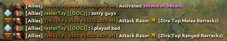 AzrielArriadi's tweet photo. Hello @valvesoftware I'm baffled here, I didn't chat toxic things nor blame  nor use harsh language at all this game, all I did was say sorry and say I played bad (cause gameplay wise, I did feed)

But why did these chat messages got me muted and affected my 12k comm-score? https://t.co/luHSWiiEl5