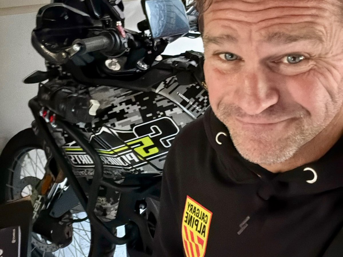 NathanielPsp's tweet photo. Montana BDR Bikapalooza starts tomorrow. My dad, brother-in-law and I are tackling 900 miles of off-road riding across 13 mountain ranges. Expect stunning views, sketchy crossings, mechanical adventures and plenty of laughs. https://t.co/ebBw8esQrt