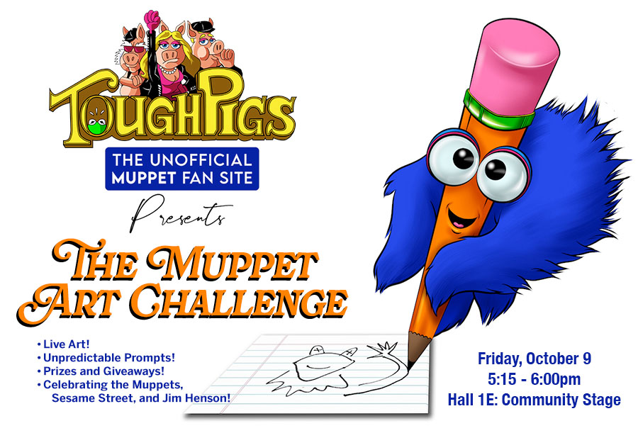 MuppetQuotes's tweet photo. GONZO: Art! Art! Art!
KERMIT: Out! Out! Out!

Attending New York Comic Con? Join us TODAY at 5:15 PM for this year's edition of The Muppet Art Challenge! It's going down in Hall 1E: Community Stage! Be there or be abstract! https://t.co/2P2gJlxiAU
