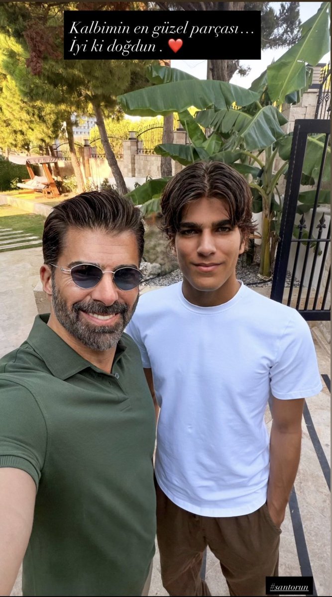 VivianeLuz45075's tweet photo. Via story no ig do papis maravilhoso ator #CenkTorun junto com seu filho que está completando mais um ano vida, feliz aniversário e muitas felicidades pra vc santorun. https://t.co/YOajGRNe4v