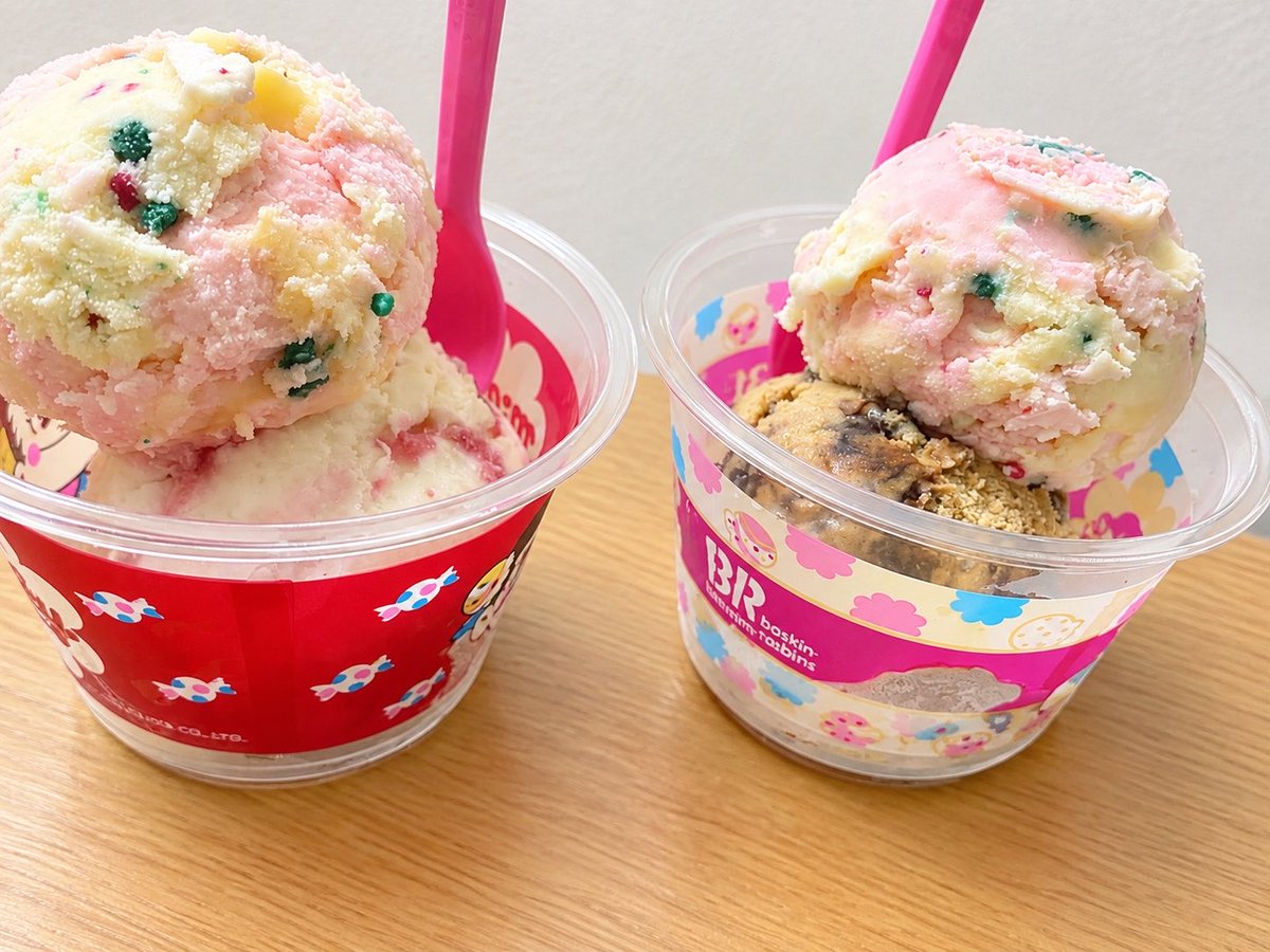 yuichigo11206's tweet photo. 31wだからサーティワン🍨
ミルキーかわいい🎀.⋆ https://t.co/HNS8fpwkwm