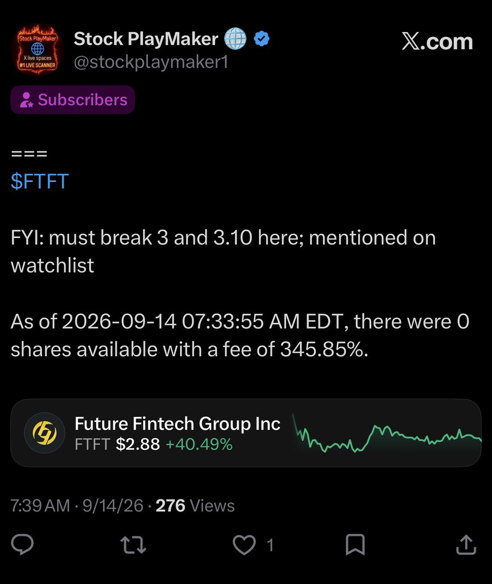 stockplaymaker1's tweet photo. WE ARE LIVE. ONLY ONE POST 😁🧃📈✌️ https://t.co/X2MLEkb3eQ