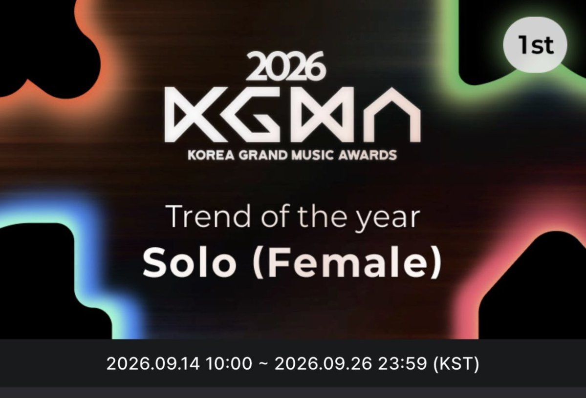 OLTSupport's tweet photo. 🚨TWICE's MOMO is nominated in the category "Trend of the year: Solo (female)" at the 2026 KGMA. https://t.co/G4Nk0E2jNl