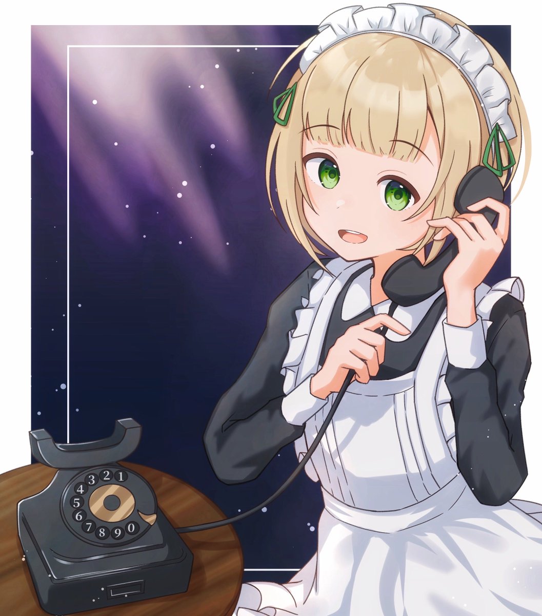 OZ_A03's tweet photo. 初めてメイドさんを描いたのも
この子らしいです。4年半前…Σ(  '-'   ) https://t.co/kWOGYSGKGK