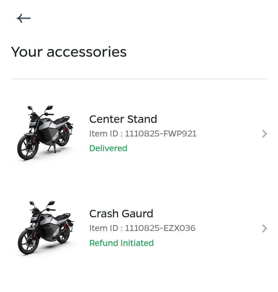 Priyangshhhu's tweet photo. My Crash guard refund is pending since last 9 months and also showed fake delivery of the center stand , 14 months gone still no delivery nothing even nothing after 100 of ticket raise and the customer service number is shit, #Oladealerscam , #Dontbuyola @OlaElectric @bhash scam https://t.co/P25gFU3slX