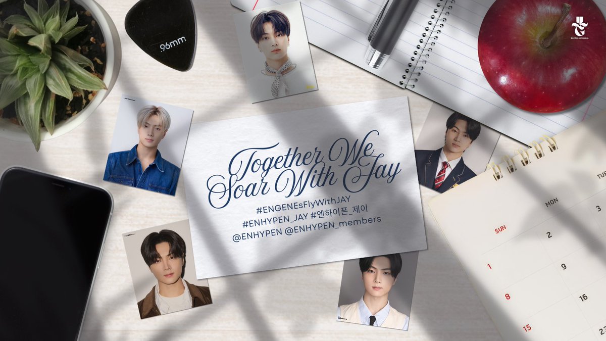 jayland_global's tweet photo. [#️⃣🎉] 260915

6 years ago, in I-LAND, Jay wrote on an apple, “You and I, we can fly. I fly with Bluejays until I die.” What started as a simple promise became something so much more meaningful. It became a connection between Jay and us. 🍎

6 years ago, we chose Jay to be part of ENHYPEN. And after all these years, Jay chose to stay. He chose to continue this journey with us, with ENHYPEN, and we will forever be grateful that we get to witness the story he continues to write.

We are incredibly proud of everything Jay has accomplished throughout these years. And as proud as we are of everything he has achieved, we are even more excited to see all the dreams he has yet to chase and all the beautiful things waiting for him in the years to come.

To our loving, sweet, funny, talented, and wise Jay, please know that we will always be here for you. Just as you promised to fly with Bluejays, we promise to keep flying with you. ⭐️

We have your back, just as you have always had ours. Six years, and we’re still here.

And we’ll continue to be here for all the years to come.

Always with JAY 💙

TOGETHER WE SOAR WITH JAY
#ENGENEsFlyWithJAY
#ENHYPEN_JAY #엔하이픈_제이
@ENHYPEN @ENHYPEN_members