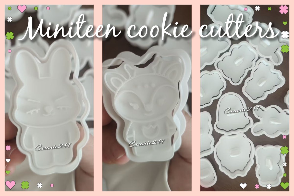 MarieV247's tweet photo. Wts lfb
#Miniteen cookies cutters Available all characters #Choitcherry #toram #shuasumi #ocl #tamtam #foxdungee #Ppopyuli #Thepalee #Kimja #Doa #Bboogyuli #Nonver #Chandalee
Per pc is 65 pesos
Can also sell by set and get free cut out cookie recipe .
Pls comment or dm https://t.co/VY5g0eUUaI