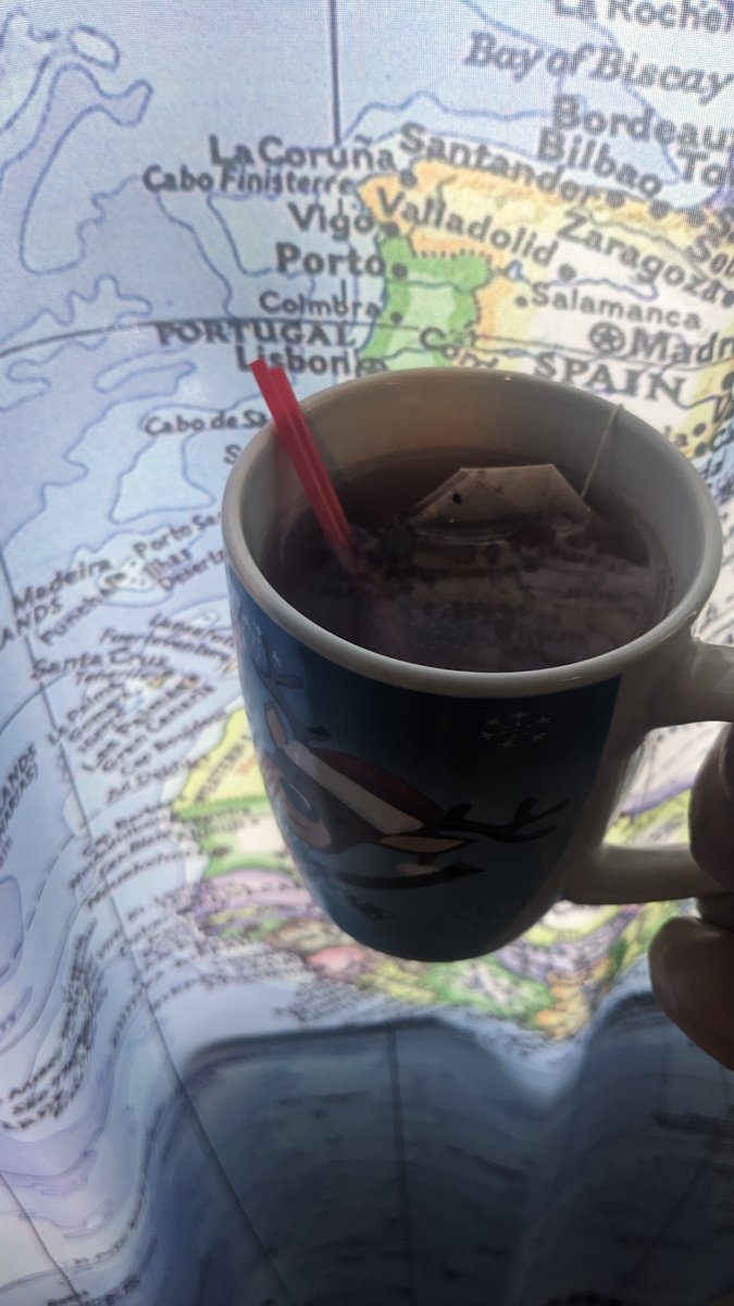 Sminichino1970's tweet photo. Good morning!  Have a productive #Monday #TwoRedStirrers   ☕❤️  My heart is still on her way to Portugal. She arrives Tuesday. 🌊🛳️🧳 Make good choices baby girl ❤️ #SemesterAtSea #SASF26 https://t.co/fLpeUo9loi