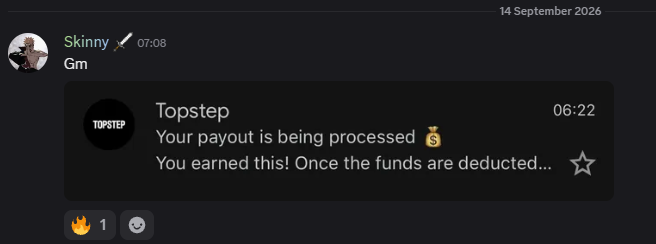 shinicord's tweet photo. starting week right with funded accs 

both crypto and futures chat eating

congratss @olivercharts and @SomeThingsXBT https://t.co/Acc3PMjx0W