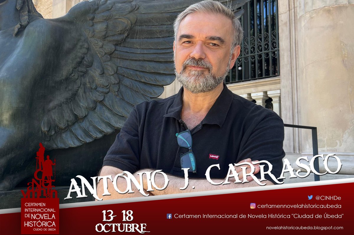 CINHDe's tweet photo. 📚Fernando Nadal, Mireia Giménez Higón y Antonio J. Carrasco Álvarez se incorporan a la XV edición del Certamen de Novela Histórica de Úbeda.

➕información pinchando en el enlace.

https://t.co/gKC0Y3OLmR https://t.co/gETccf63Cq