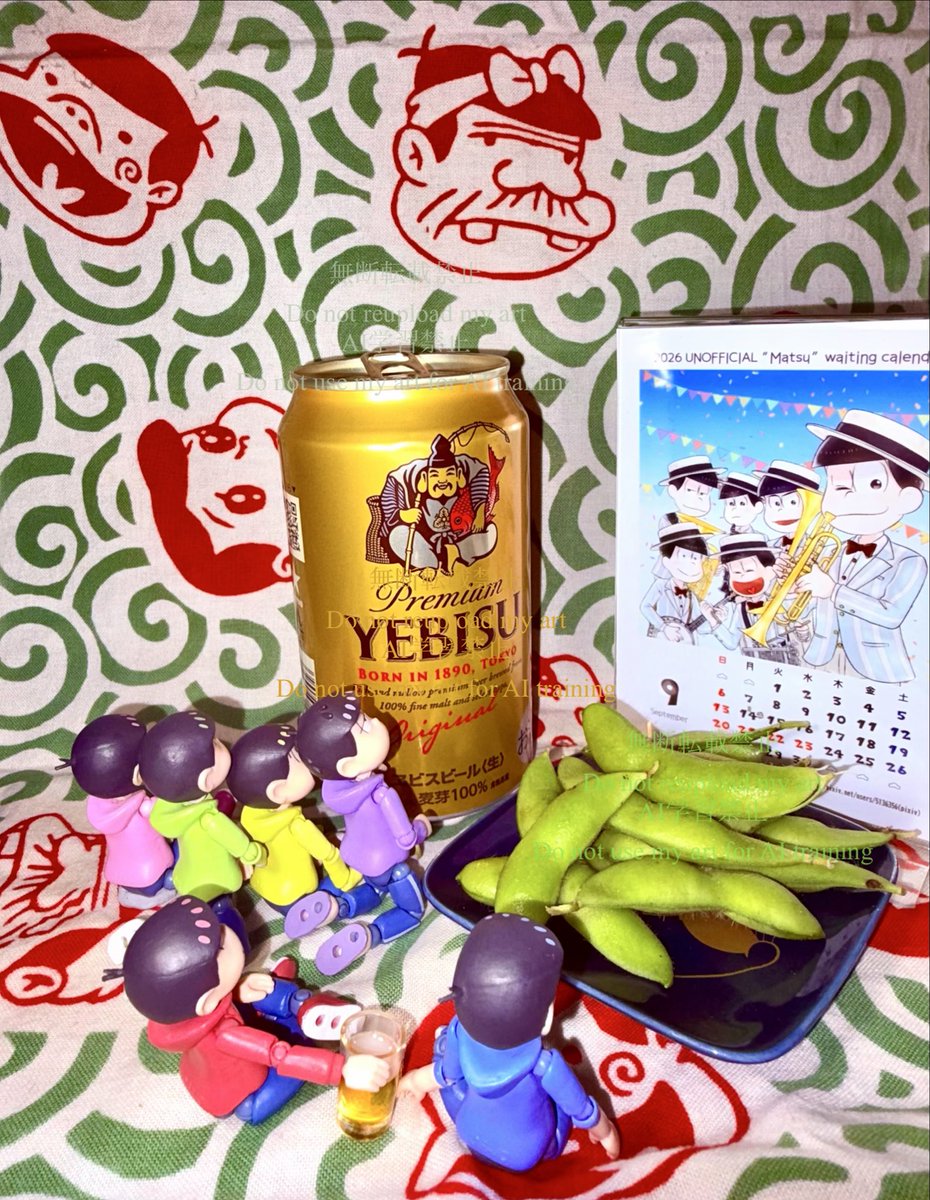 matsumach1's tweet photo. 🍻今日は赤塚不二夫先生のお誕生日🎊
おめでとうございます！とりあえずカンパーイ！！
#松待ちカレンダー2026
#赤塚先生生誕祭2026 https://t.co/RpkFp37kyR