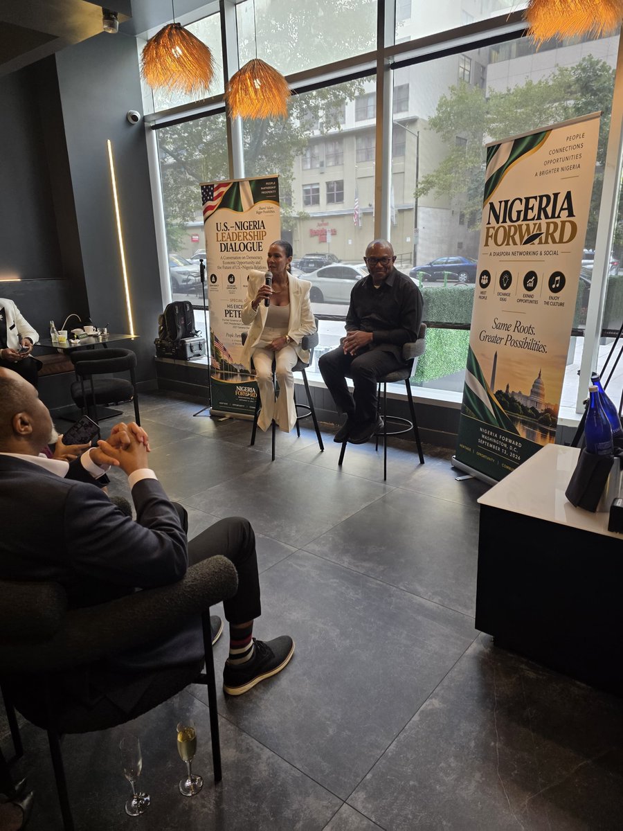 PeterObi's tweet photo. Yesterday, while in Washington, D.C., I had the privilege of meeting with a group of young Nigerian professionals — medical doctors and other healthcare professionals, educators, lawyers, engineers, technology experts, entrepreneurs and business leaders.

It was an engaging and encouraging conversation about Nigeria, the challenges before us, and the kind of country we must work together to build.

Our discussions centered largely on good governance and the urgent reforms Nigeria needs today. I reminded them that, important as our economic, political, and institutional reforms are, the most important reform Nigeria needs is the reform of leadership itself.

No nation can rise above the character, competence, capacity, and commitment of those entrusted with its leadership.

Nigeria is blessed.

We are not lacking in intelligent people. We are not lacking in natural resources. We are not lacking in hardworking and innovative young people. What we have lacked for far too long is leadership that genuinely puts the people first and treats public resources as a sacred trust.

We need leadership that strengthens our institutions, invests seriously in education and healthcare, supports businesses and entrepreneurs, creates jobs and opportunities for our young people, and gives every Nigerian a reason to believe that hard work can still lead to a better life.

Meeting these young Nigerians in Washington once again reminded me of the extraordinary talent our country has produced.

Across the world, Nigerians are making remarkable contributions in medicine, technology, engineering, law, education, business, and many other fields. Our diaspora should never be seen as people who have simply left Nigeria. They remain an important part of Nigeria and must be partners in rebuilding our country.

We must build a Nigeria where our young people do not have to leave their country in order to fulfil their dreams, and where those already abroad can confidently return, invest, contribute and participate in our national development.

That Nigeria is possible.

But it will not happen by accident.

It will require responsible and compassionate leadership, stronger institutions, prudent management of our resources, and, above all, citizens who refuse to give up on Nigeria.

I remain convinced that our greatest resource is not beneath our soil; it is our people.

If we get leadership right, we can get Nigeria right.

We must continue to believe. We must continue to work. And we must continue to demand a country that works for everyone.

A New Nigeria is POssible. - PO