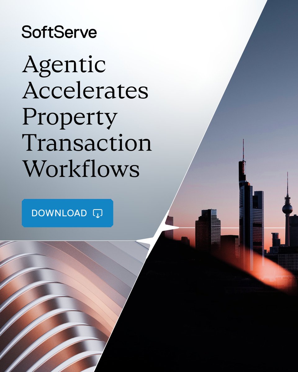 SoftServeInc's tweet photo. Create faster and more accurate mortgage lending and property underwriting decisions with an Agentic-led intelligence platform. Automate workflows and cut process from weeks to days.

Our new paper explains how: https://t.co/vA8jAquWNo https://t.co/GM6KGndY8b