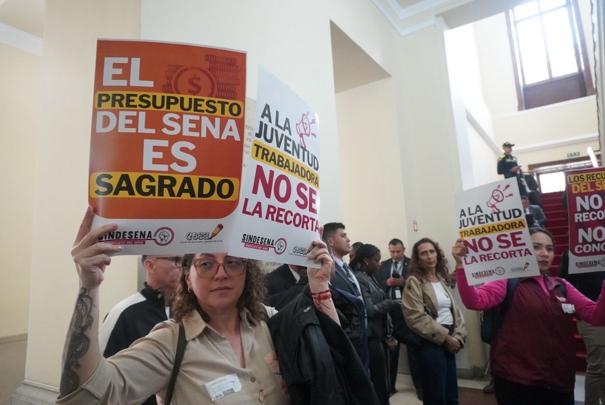 RichardMovil's tweet photo. #ElSENAnoSeRecorta Para SINDESENA siempre ha sido un compromiso la defensa del presupuesto de la entidad conscientes de que sin presupuesto peligra la formación profesional gratuita que imparte la entidad. https://t.co/2xPtpjg99t