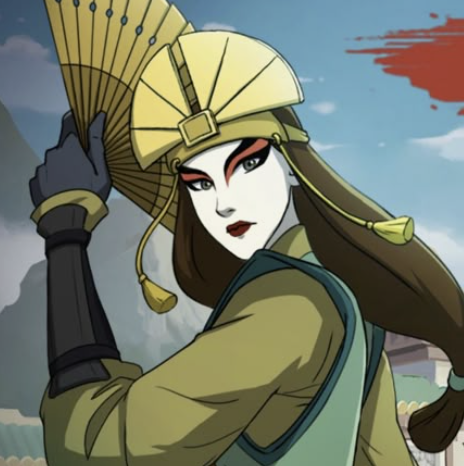 timelyqueer's tweet photo. ☆Avatar Kyoshi from Avatar the last Airbender is canonically Bisexual!! https://t.co/8e9AjzGPkD