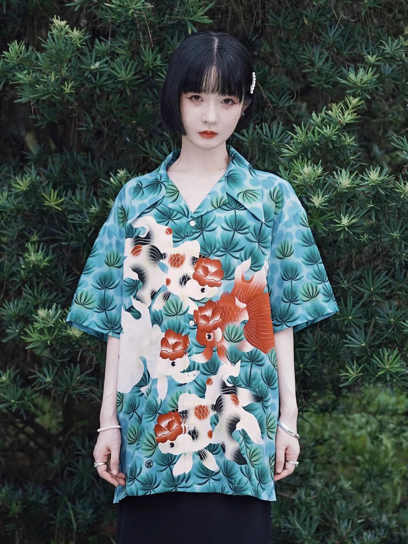 ムックです❥新品 PUNYUS 水風船柄 ＆金魚シャツ ❥❥ ManusMachina on X: 
