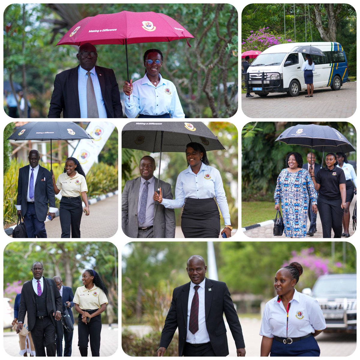 umu_nkozi's tweet photo. They have arrived — and Nkozi is ready.

This morning, Uganda Martyrs University welcomed over 50 Vice-Chancellors and Heads of Institutions from across the country for the Uganda Vice-Chancellors Forum 2026. 

Our students were first to greet them,  proud hosts, welcoming the very people who shape the future of higher education in Uganda.

The opening session has now begun. A day of purpose lies ahead, grounded in Excellence, Values, Innovation, and Impact.

Stay with us as the day unfolds. 🎓

#FormedToLead #UgandaVCForum2026

@Makerere 
@GuluVarsity 
@VUKampala 
@UCUniversity 
@kabaleuniversity