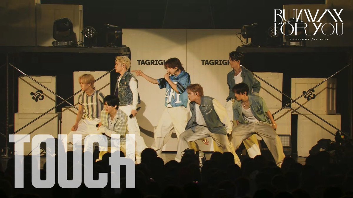 TR__official__'s tweet photo. TAGRIGHT｜TOUCH - from TAGRIGHT 1st Live〜RUNWAY for YOU〜

🎬 https://t.co/37IQfONPNh

MUSIC ON! TVにて放送された
『GO ON : TAGRIGHT 「TAGRIGHT 1st Live〜RUNWAY for YOU〜」』より、
「TOUCH」を公開✨

#GOON_TAGRIGHT
#TAGRIGHT_TOUCH #TAGRIGHT https://t.co/FAxnlARVcj