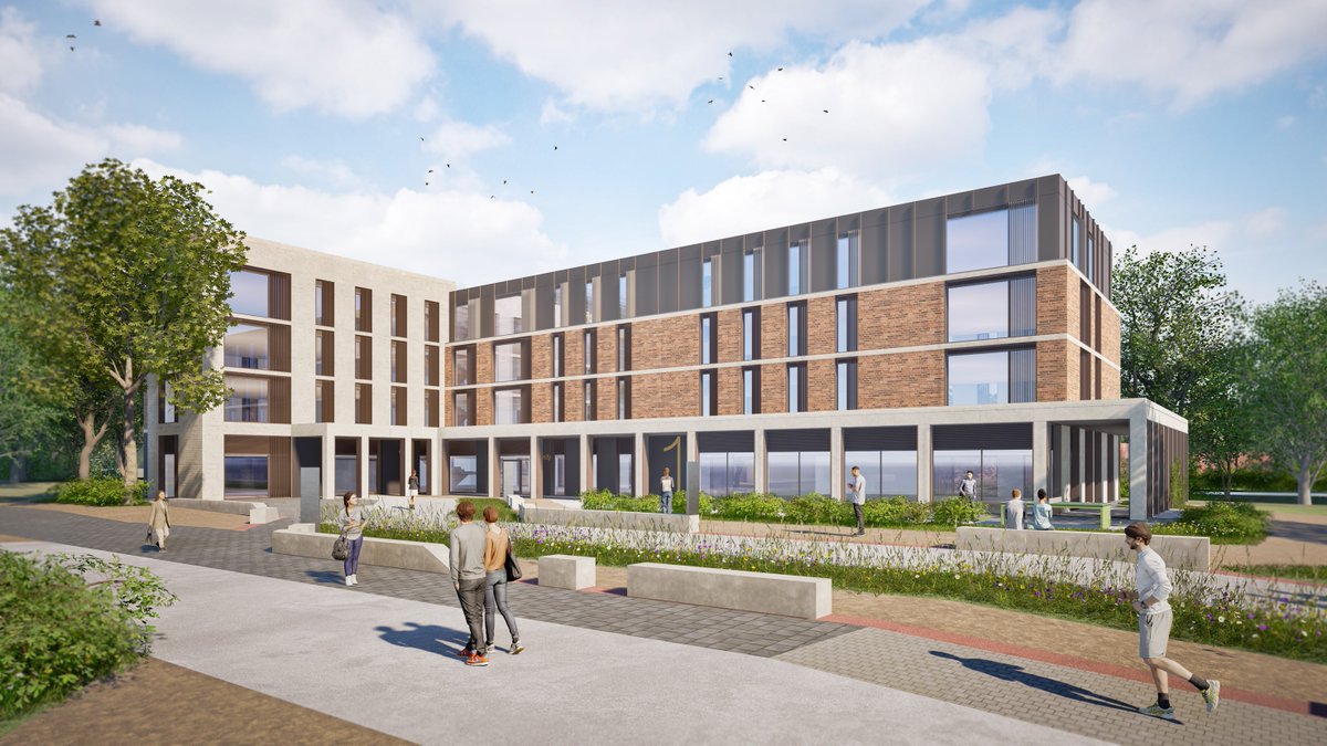 lborouniversity's tweet photo. Introducing: Sue Campbell Hall! 📢 

Our new hall, opening for the 2027/28 academic year, will be named after Loughborough alum Baroness Sue Campbell, widely regarded as one of the most influential women in sport. 

Read more 👉 https://t.co/0eP56u97Ka

@LboroSport https://t.co/UoeXnnSmHp