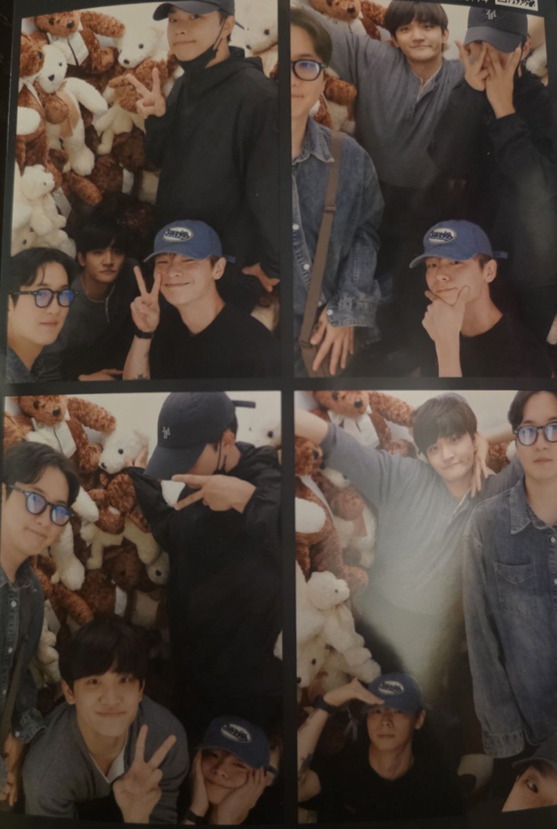 ye___pudding's tweet photo. 똑같은 네컷 사진 각자 찍어서 보내줌♡

순서대로 예찬 - 상엽 - 원상 - 광일 https://t.co/kOX7T8PppB