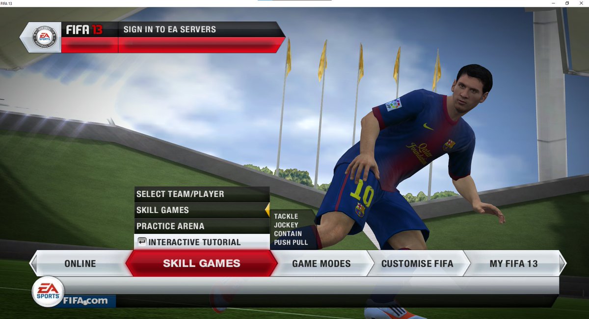 Emran_Ahm3d's tweet photo. With enough trickery, the classic FIFA 12 style menu can be brought back to FIFA 13.

If you want to try it yourself, the mod is public. Have fun!
https://t.co/GGuh8p0YuZ https://t.co/M3qz48n1tK