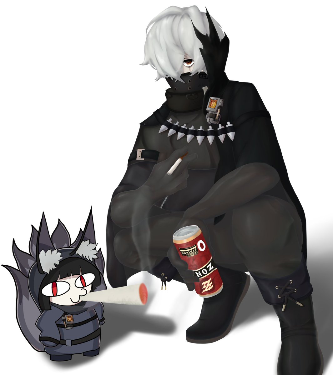 TOR0D0R's tweet photo. 🚭 #ZenlessZoneZero #zzz #zzzeroㅤ #joyous #swordmaster https://t.co/u44CL2beOw