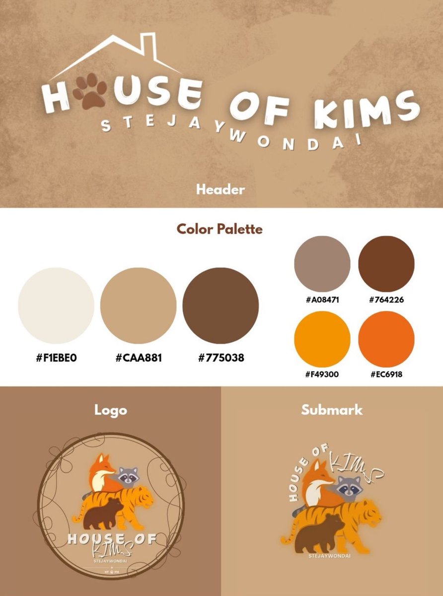 houseofkimfam's tweet photo. As we get closer to the official launch of our fanbase and community, it’s time to choose the look that will represent our home! 

Vote for your favorite House of Kims (SteJayWonDai) logo and banner and help us decide which design will become part of our official identity. Every vote counts! 🤎

🎁 GIVEAWAY ALERT! 🎁

We’ll be giving away 2 sets of KimFam Photocards!

🏆1 winner Head banner - Kim Fam Poca Set 
🏆1 winner Head Banner -  ₱500
🏆1 winner Logo - KimFam Poca Set
🏆1 winner Logo - ₱500

⏰ POLL DURATION: 2 DAYS

🤎 HOW TO JOIN:

✨ Vote for your favorite design
✨ Quote Tweet / Repost this post
✨ Follow House of Kims on X, TikTok & Instagram
✨ Drop a screenshot of your vote + proof that you’re following our accounts in the comment section.

X: https://t.co/JP95iXgHDN

Tiktok: https://t.co/tfXyIlsSPM

IG: https://t.co/CIkmKXI7Cs

📌 Winners will be randomly selected from eligible participants who have completed all the requirements.

Let’s make this first step toward our official launch something we can all be part of 🤎

#KIMFAMILY
#STEJAYWONDAI
#HOUSEOFKIMS