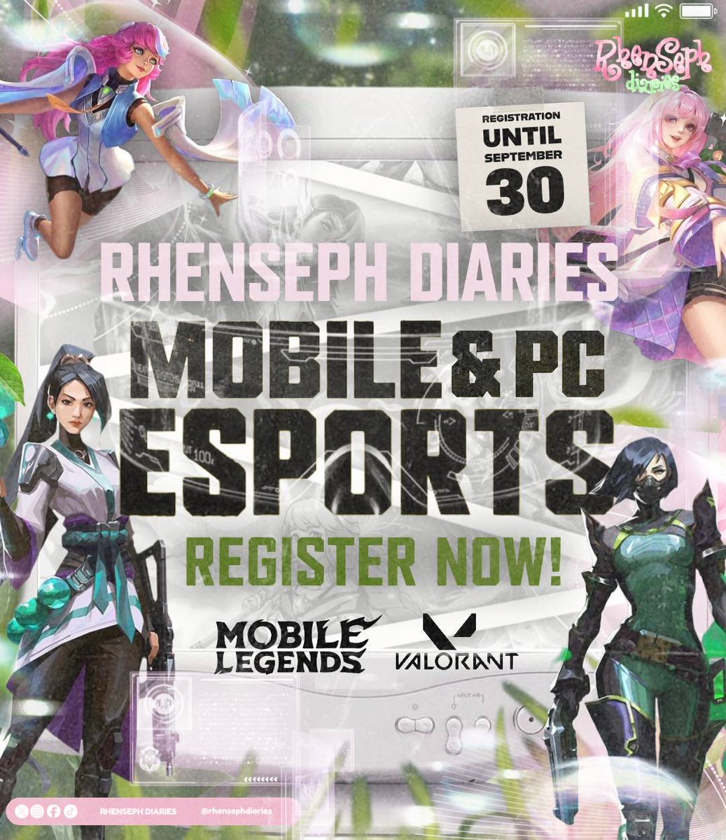 RhenSephDiaries's tweet photo. 𝐀𝐑𝐄 𝐘𝐎𝐔 𝐑𝐄𝐀𝐃𝐘 𝐓𝐎 𝐏𝐋𝐀𝐘? 𝐋𝐄𝐓’𝐒 𝐏𝐋𝐀𝐘! 🕹️🩷

Wanna play and have fun with your co-Dearests? Form a team and register until 𝟎𝟗.𝟑𝟎.𝟐𝟔! This is a 𝗰𝘂𝘁𝗶𝗲-𝗳𝘂𝗹 𝗮𝗻𝗱 𝗳𝗿𝗶𝗲𝗻𝗱𝗹𝘆 𝗘-𝗦𝗽𝗼𝗿𝘁𝘀 𝗙𝗲𝘀𝘁! No hard feelings allowed! 😉

Match schedules and prizes will be announced after registration. 

#RhenSephDiaries | #RhenSeph
#RhenEscaño | @realrhen
#JosephMarco | @josephcmarco