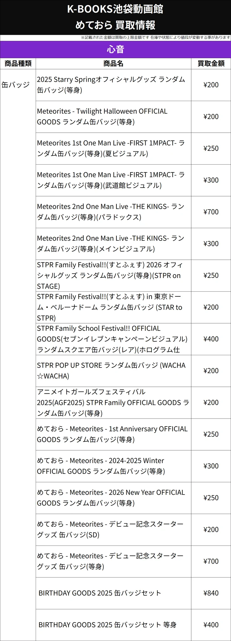 K-BOOKS 池袋動画館 動画1部門（歌い手） on X: 