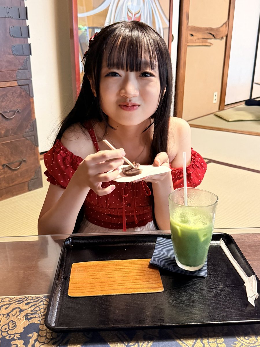 3x_q4's tweet photo. ももにゃん　古桑庵　2026/9/14
きんつばやー！うまいやん
#ももにゃん
@momonyan0909 https://t.co/PJkhPOi7a4